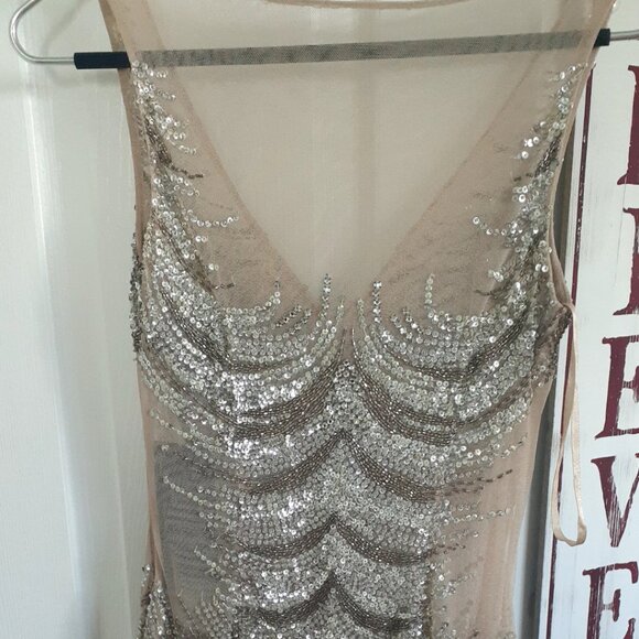 Basix Black Label Sequin Mini Dress - Picture 1 of 3